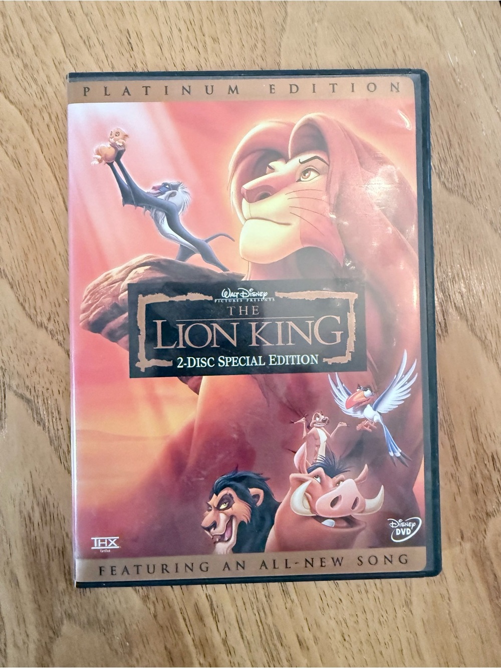 Disney The Lion King DVD - platinum edition, two disk set